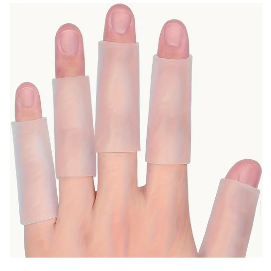 Kit 2 und de Protetor Dedos da Mão Protege Cortes