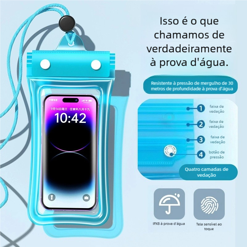 Bolsa Prova dÁgua para Celular – Kit Capa T
