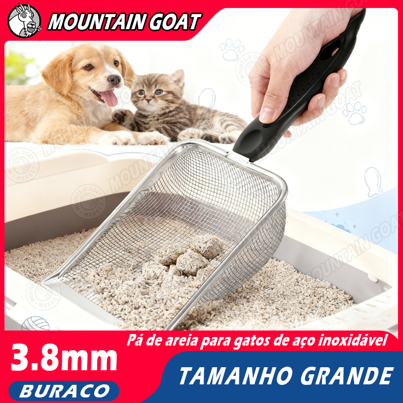 Colher de Areia para Gatos e Animais de Estimaçã