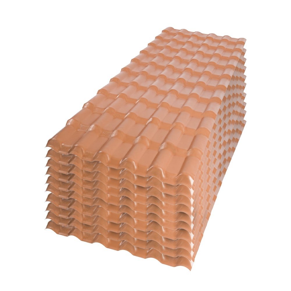 Kit Telhas PVC Plan Precon 2,42×0,88m –