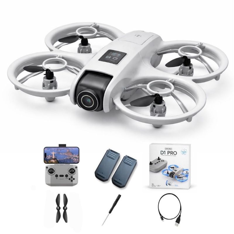 Drone D1 Pro 2 Baterias GT3 Mini Drone HD Câmera 