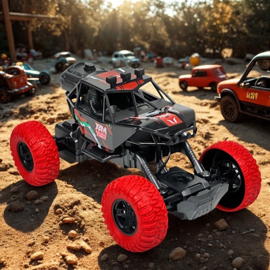 Carrinho Controle Remoto 4×4 Off-Road Gira Ca