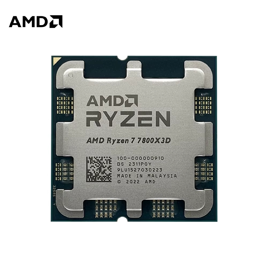 Processador AMD Ryzen 7 7800X3D, 5.0GHz Max Turbo,