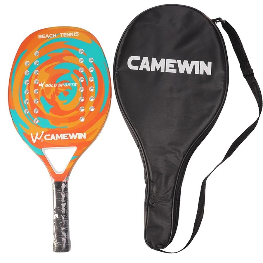 Raquete Beach Tennis Camewin Carbono + Capa Inicia
