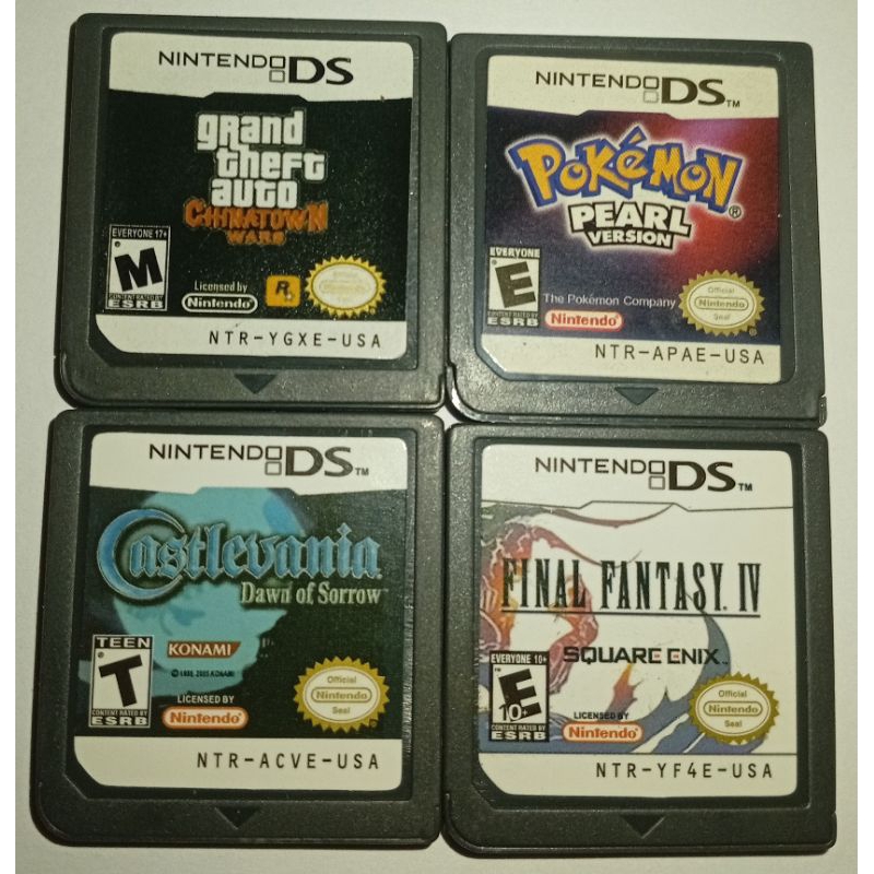 Jogos Nintendo DS Fat, DS Lite, DSi, 2DS, 3DS