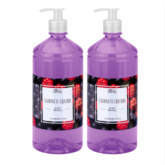 2 unidades Sabonete Líquido 1L Protect Hand  Limp
