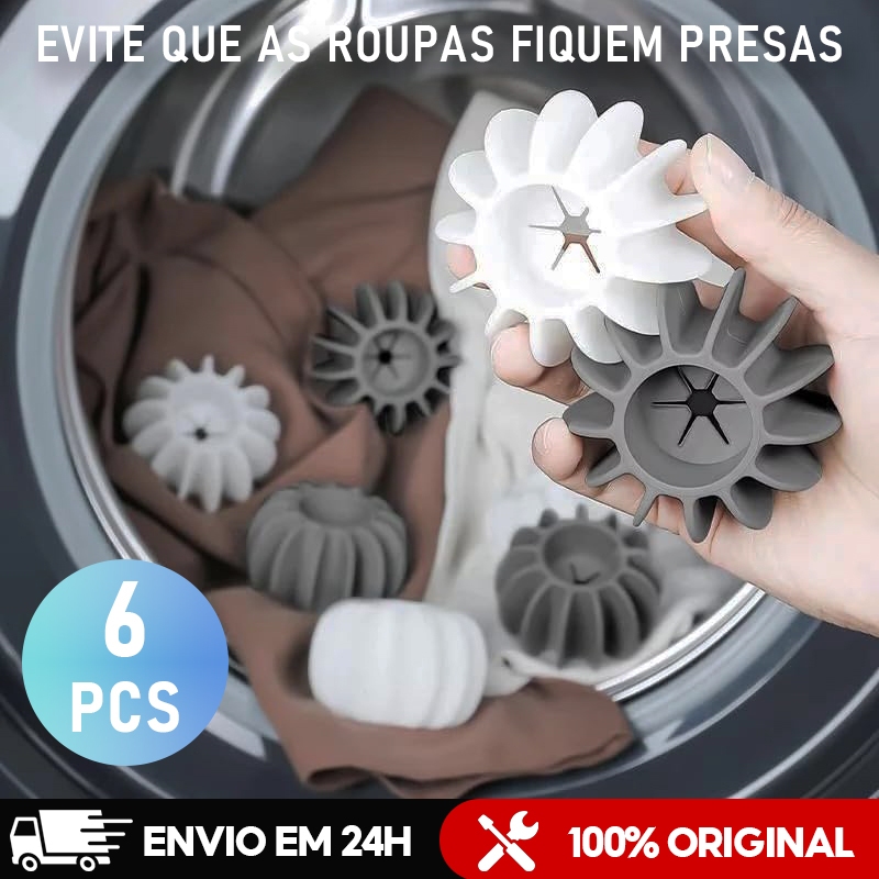 Kit 6 Removedor de Pelos Mágico Reutilizável de 