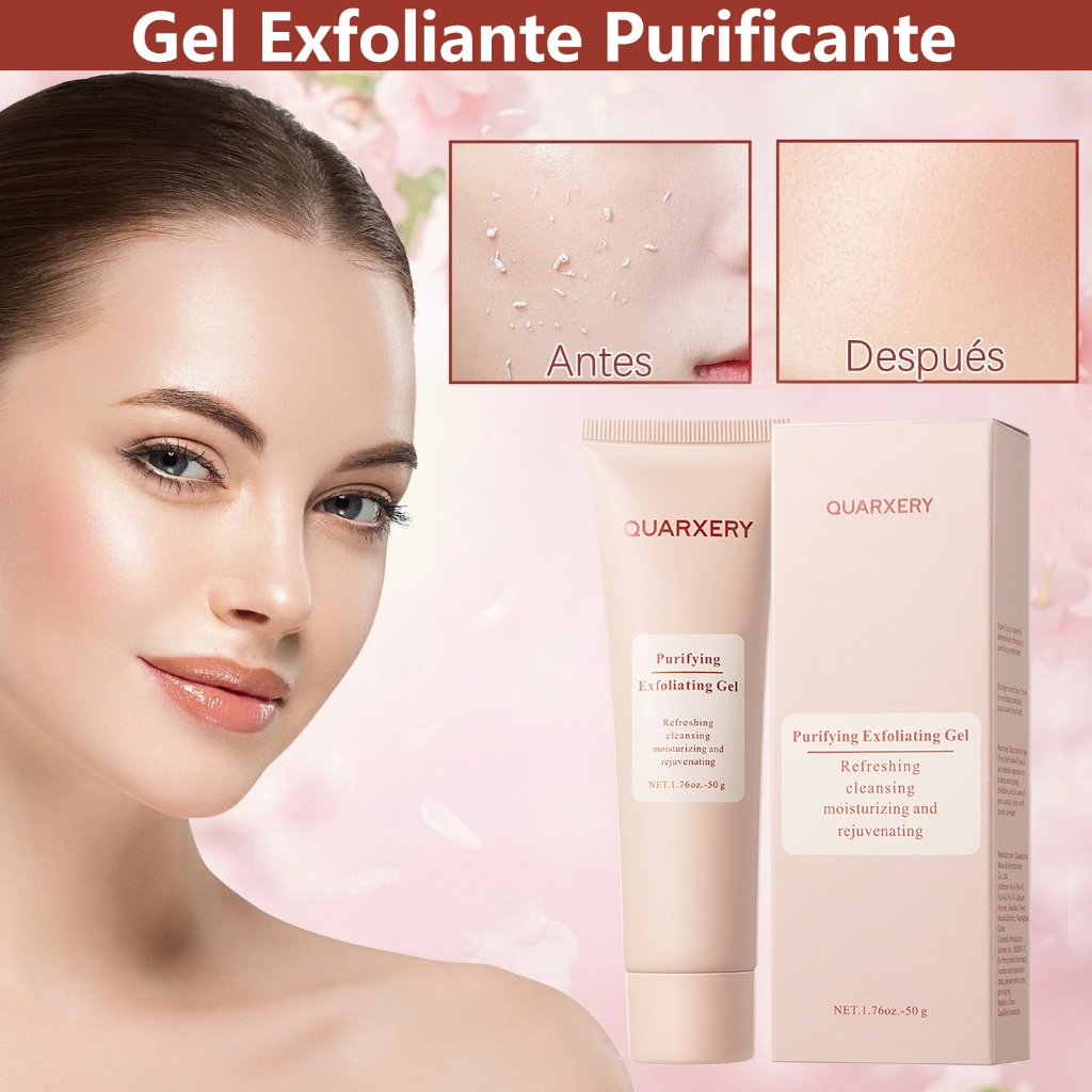 Gel Exfoliante Purificante Quarxery |  Gel Esfolia