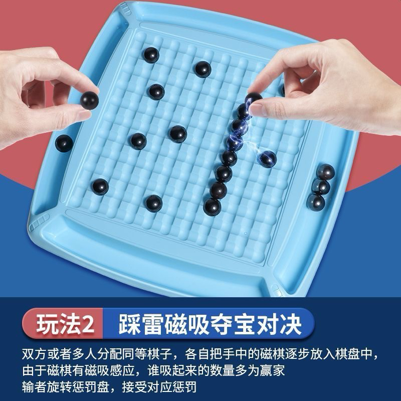 Kit 12Jogo De Xadrez Magnético Mesa Divertido Tab