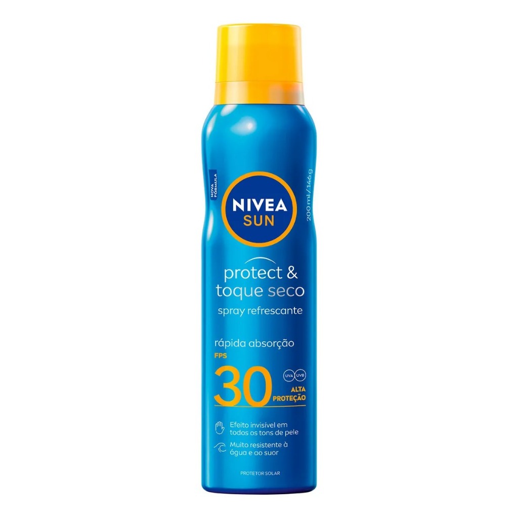 Protetor Solar Nivea Sun Spray FPS30 200ml –