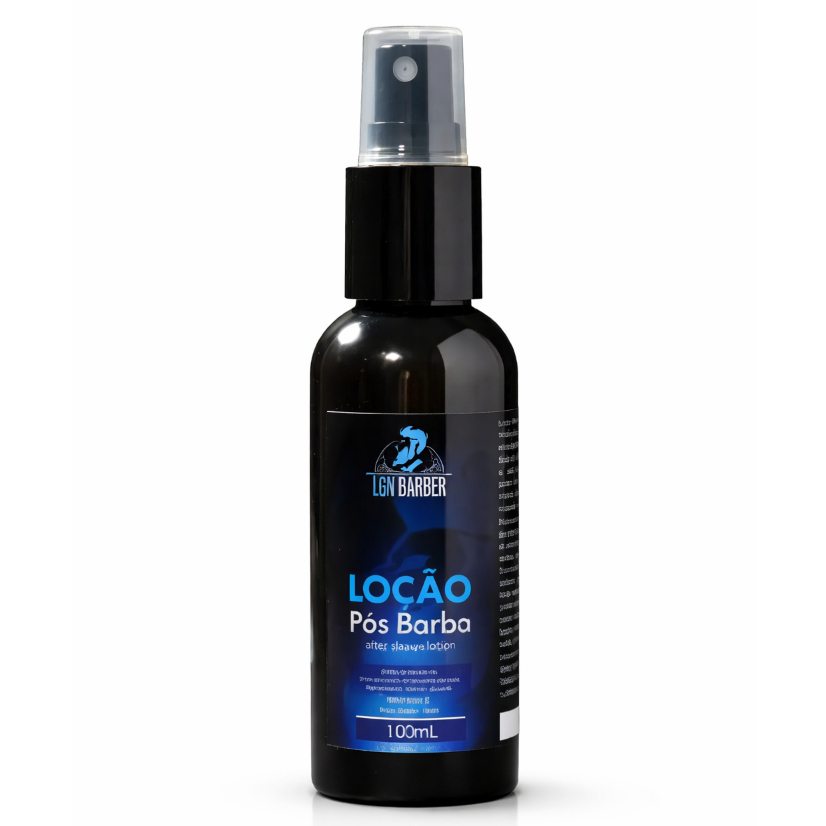 Loção pós barba refrescante hidrata e fortalece