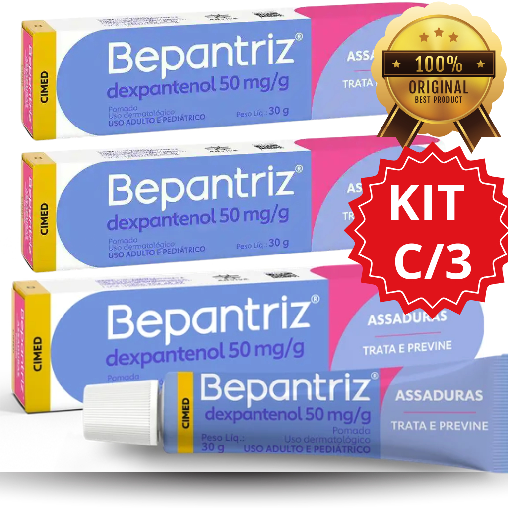 BEPANTRIZ KIT COM 3 UNIDADES