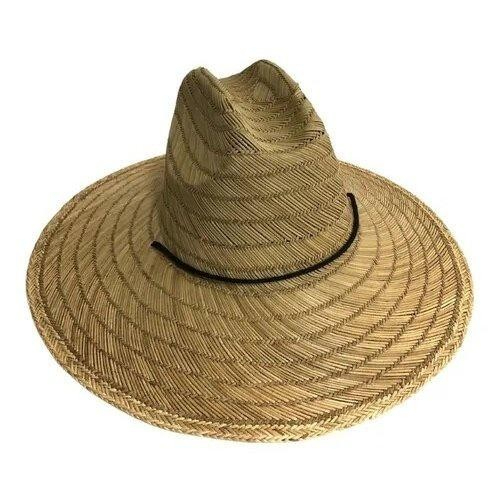 Chapéu de palha de Bambu Verão Surf Praia Sombre