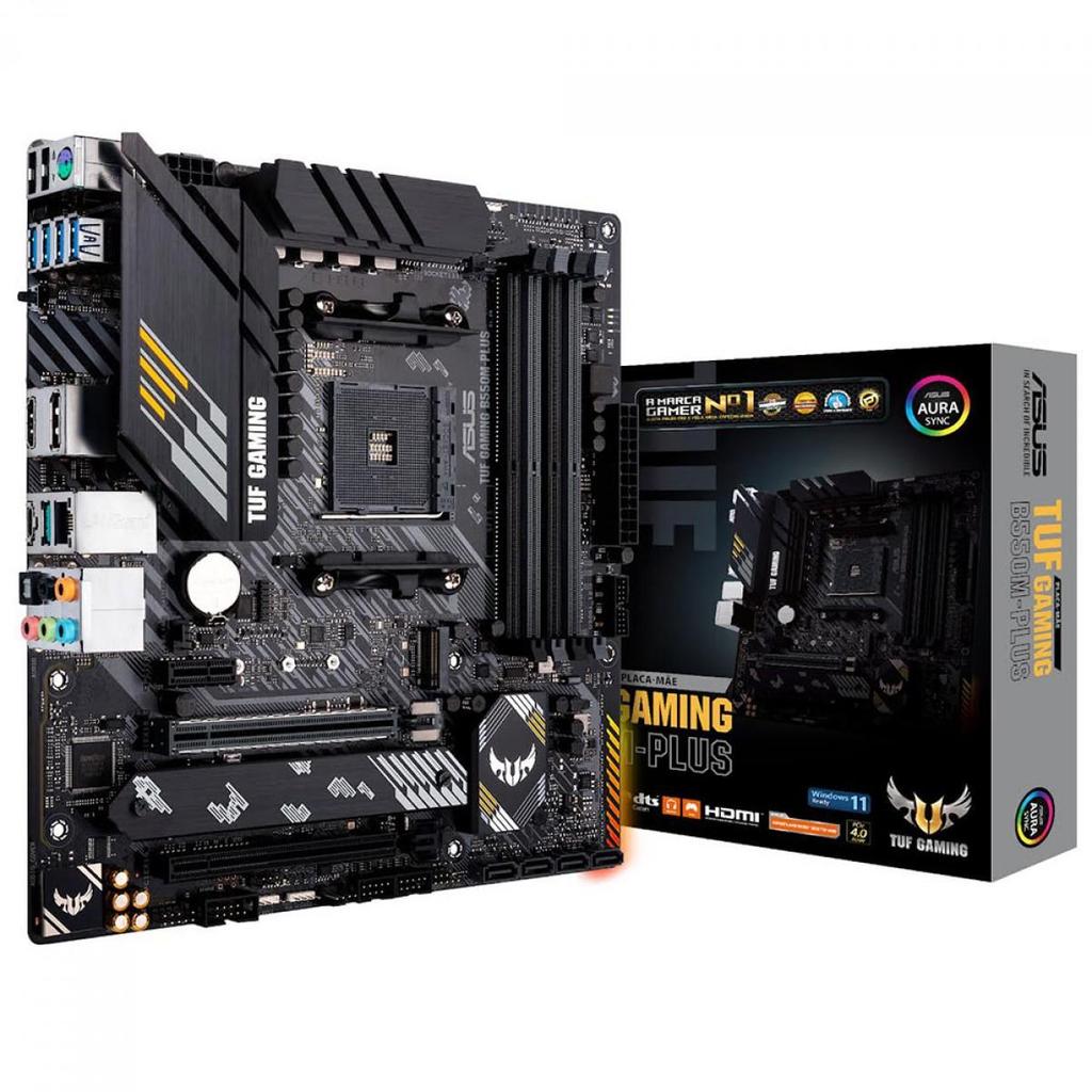 Placa Mãe Asus TUF Gaming B550M-Plus, Chipset B55