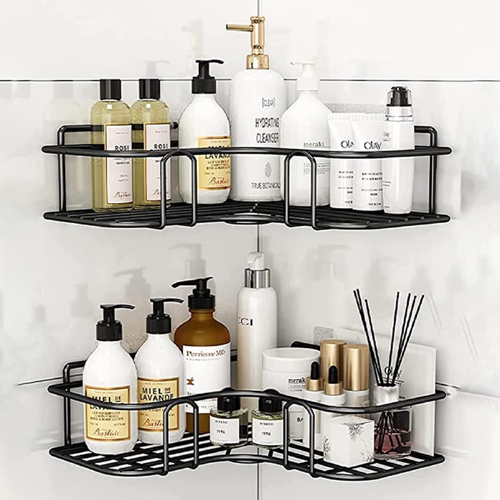 Kit Com 2 Rack De Organização De Shampoo Rack De