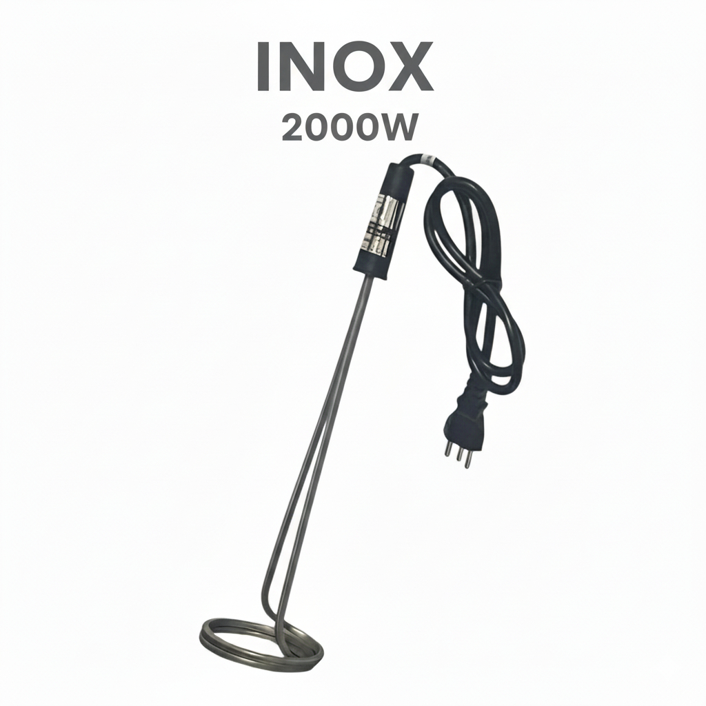 Ebulidor Eletrico INOX 2000W Mergulhão Rabo Quent