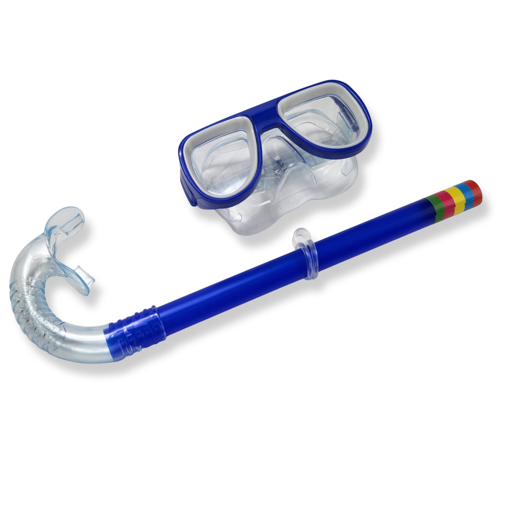 Kit Mergulho Snorkel Óculos Máscara Piscina Prai