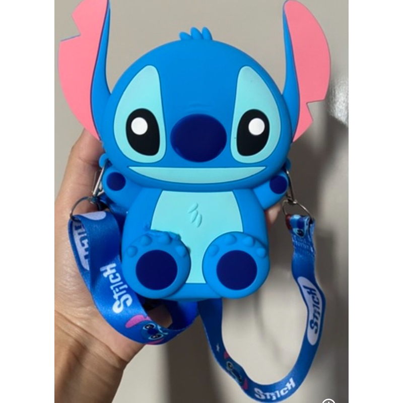 Bolsinha  Infantil Disney Stitch com Alça Ajustá