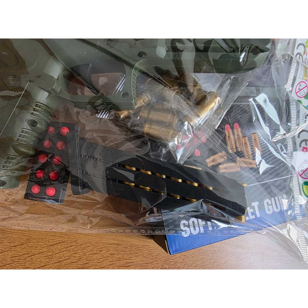 Brinquedo Infantil Lança Dardos Espuma com Cápsu