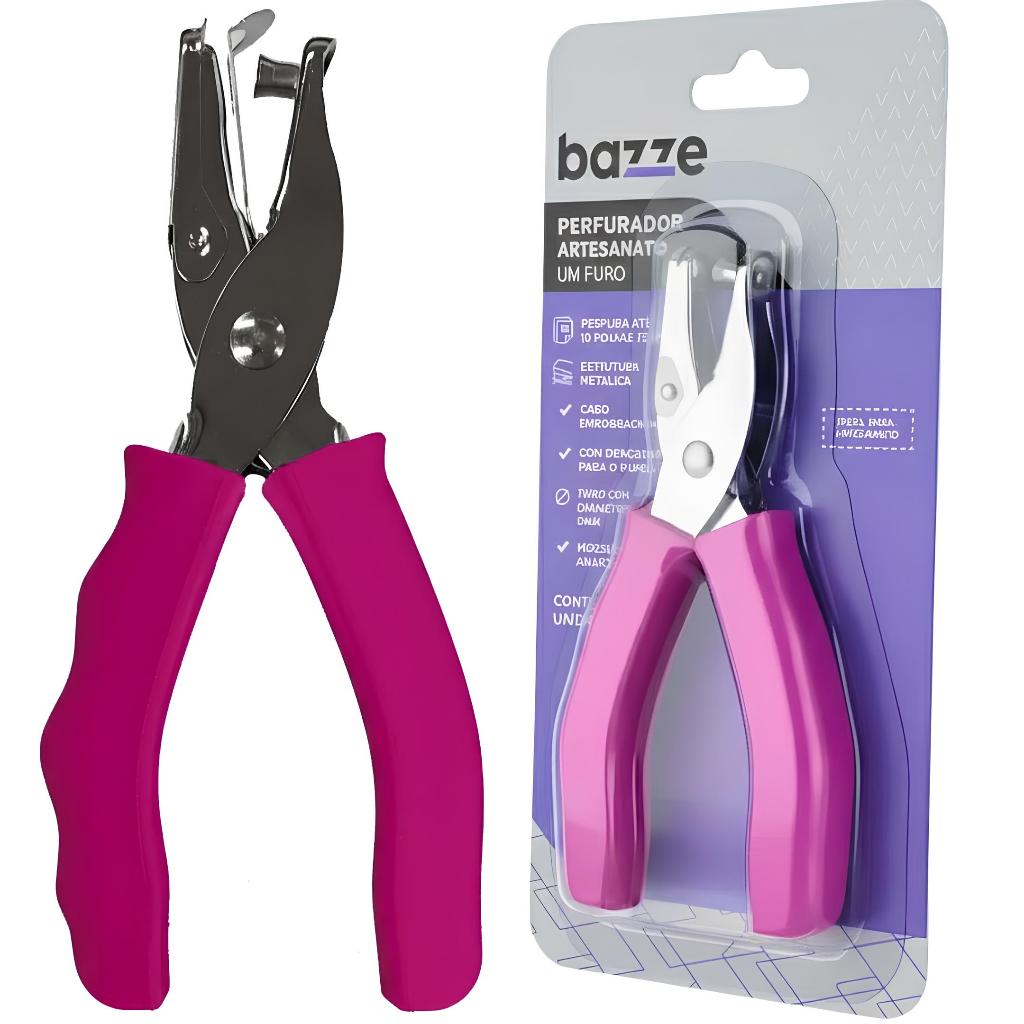 Perfurador De Papel 1 Furo 6mm Circulo Scrapbook E