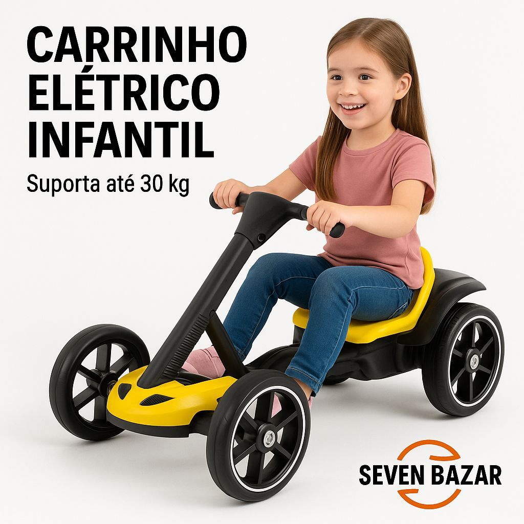 Mini Carro Elétrico Infantil 6V Recarregável | M