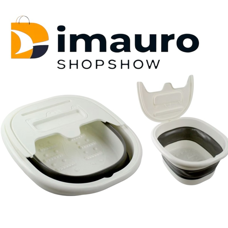 Bacia para os pés com massageador Spar