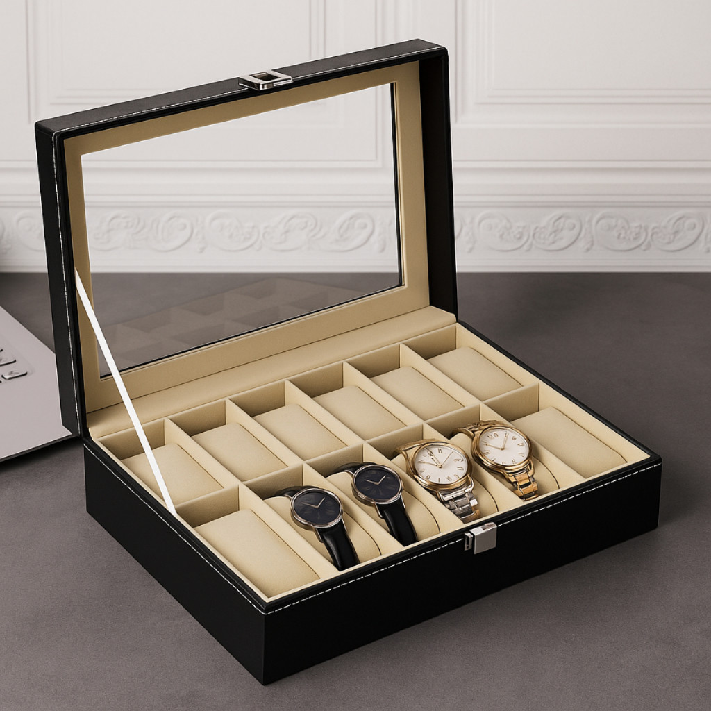 Maleta Caixa Organizadora Porta Relógio – P