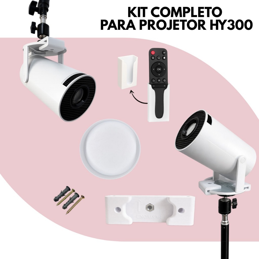 Kit Completo Suporte para Projetor HY300