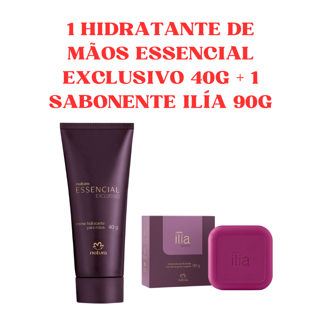 COMBO CREME PARA AS MÃOS ESSENCIAL EXCLUSIVO 40G 