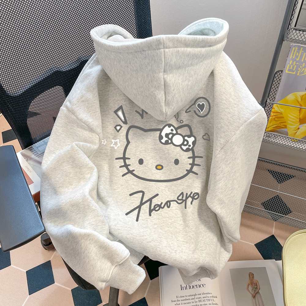 Americano Retro HelloKitty Moletom Feminino Versá