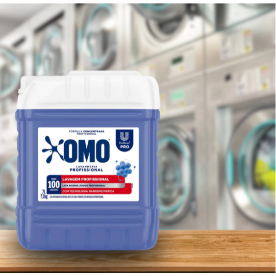 OMO LAVA ROUPA LÍQUIDO 5L GALÃO SUPER CONCENTRAD