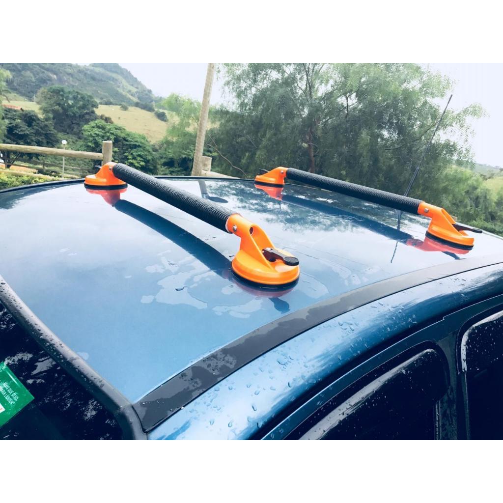 Rack De Teto Universal Com 4 Ventosa Surf