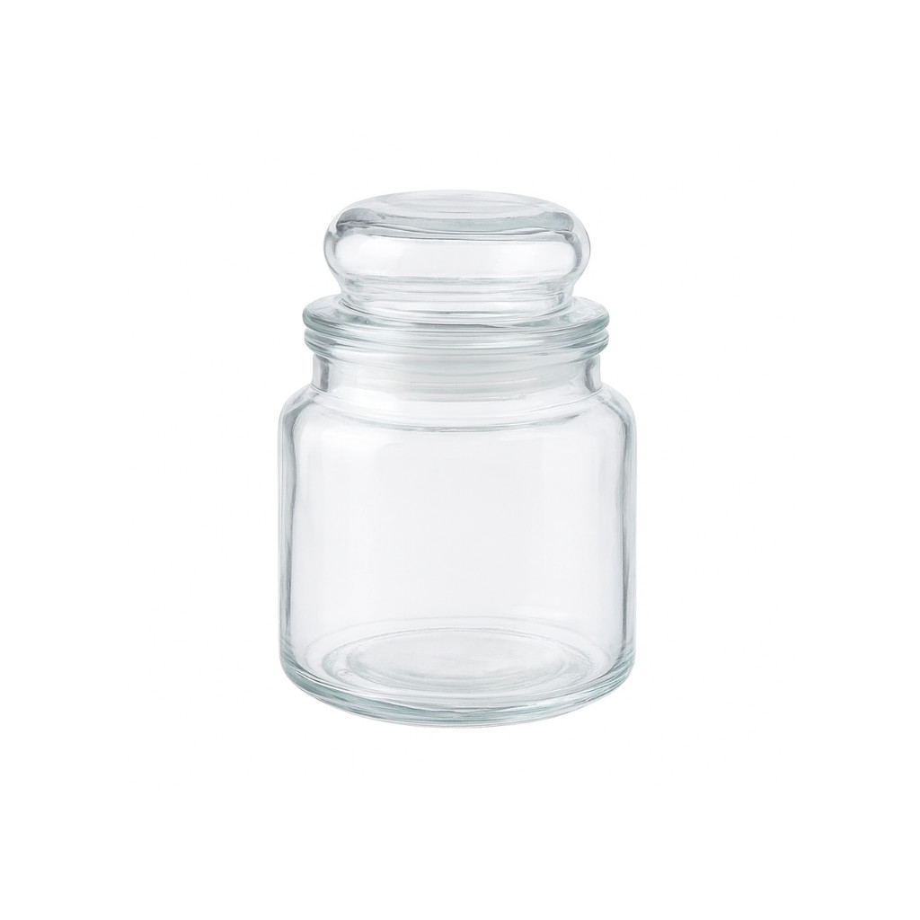 Kit 15 Potes de Vidro Hermético 100ml Para Condim