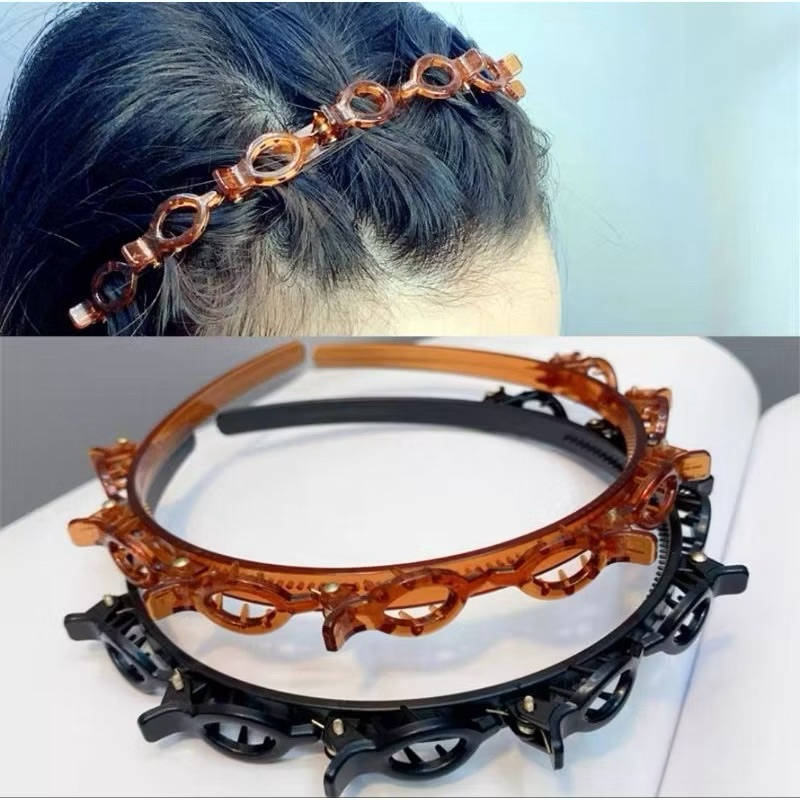 Kit 1 a 3unidades Tiara /Bandas de dupla camada pr