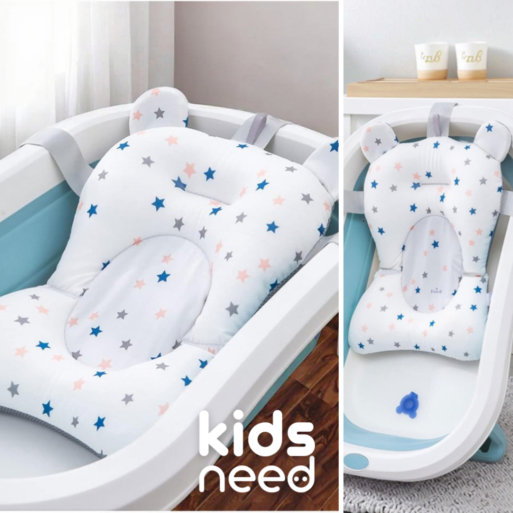Almofada De Banho Estrelado Para Bebê Banheira Co