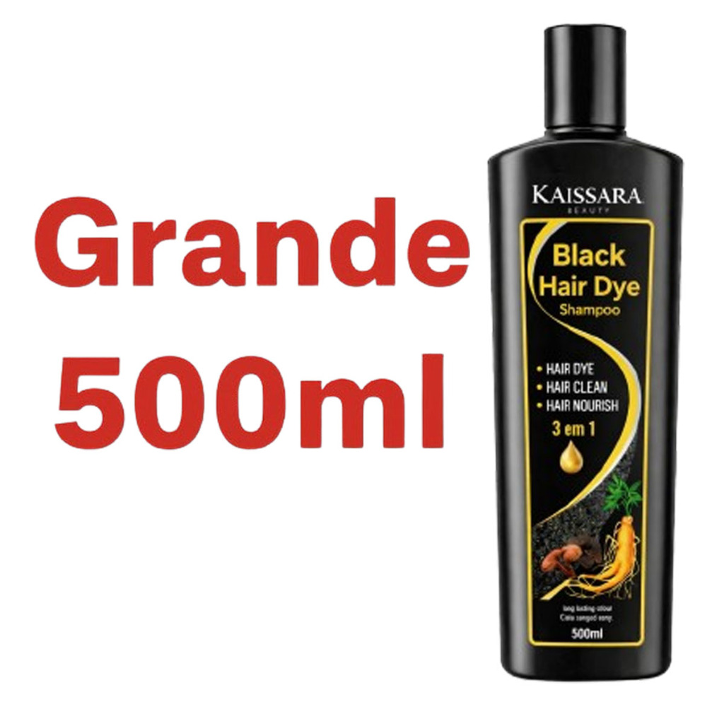 Shampoo Tonalizante Preto Grande 500 Ml Kaissara &