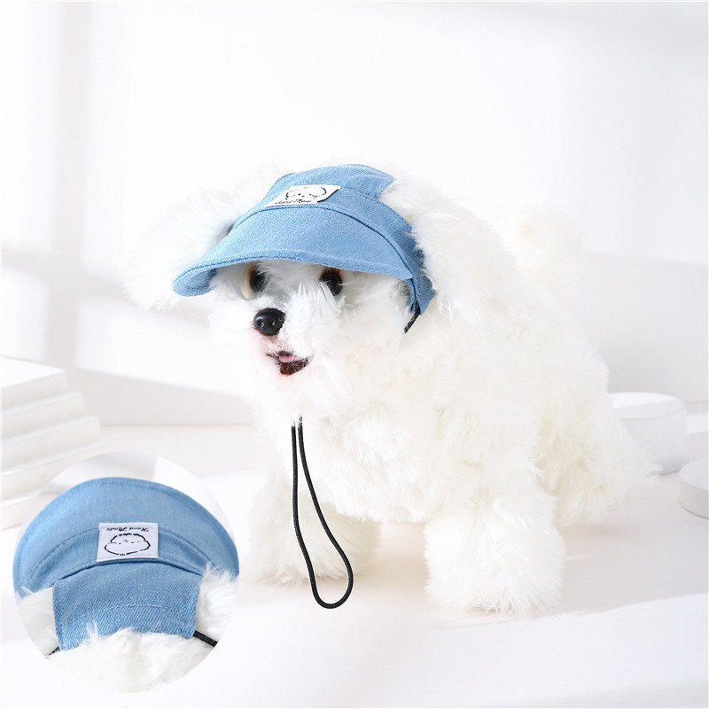 Chapéu para animais de estimação com orelha vaz