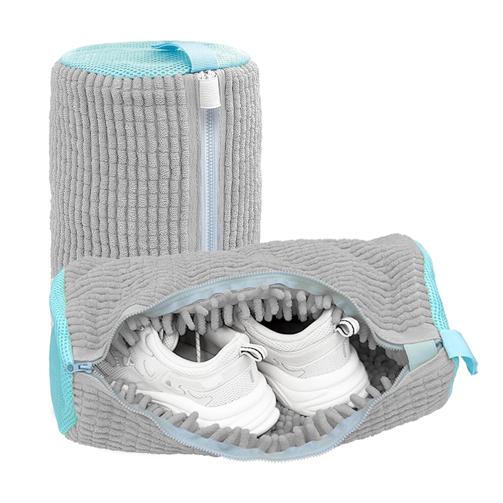 Sacos Lavar Sapato De Viagem Armazenamento Malha L