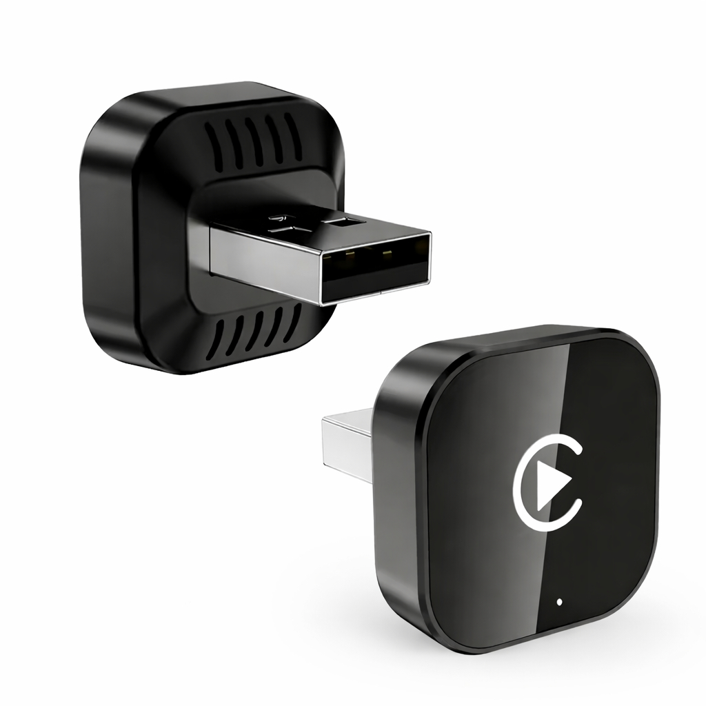 Adaptador Carplay Wireless E Android Auto Sem Fio 