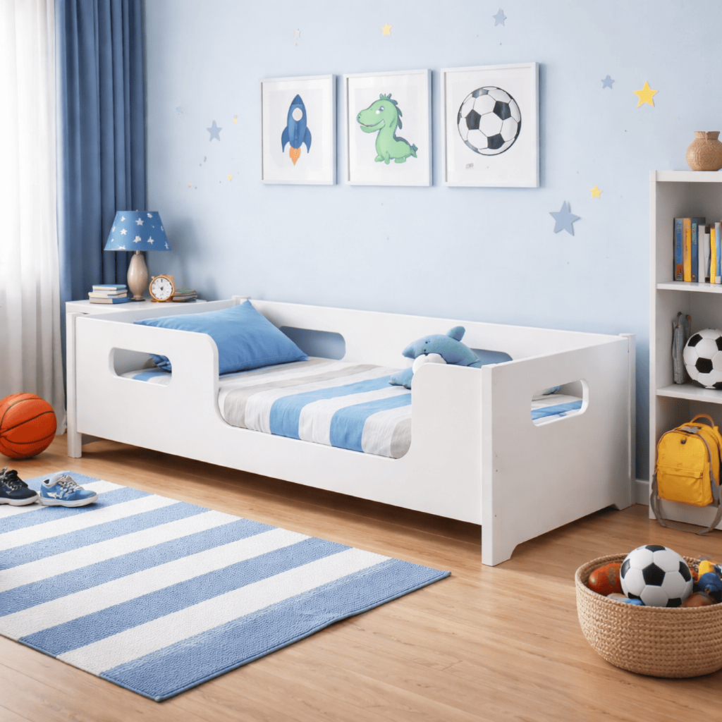 Cama Infantil Montessoriana Com Colchão Menina Me