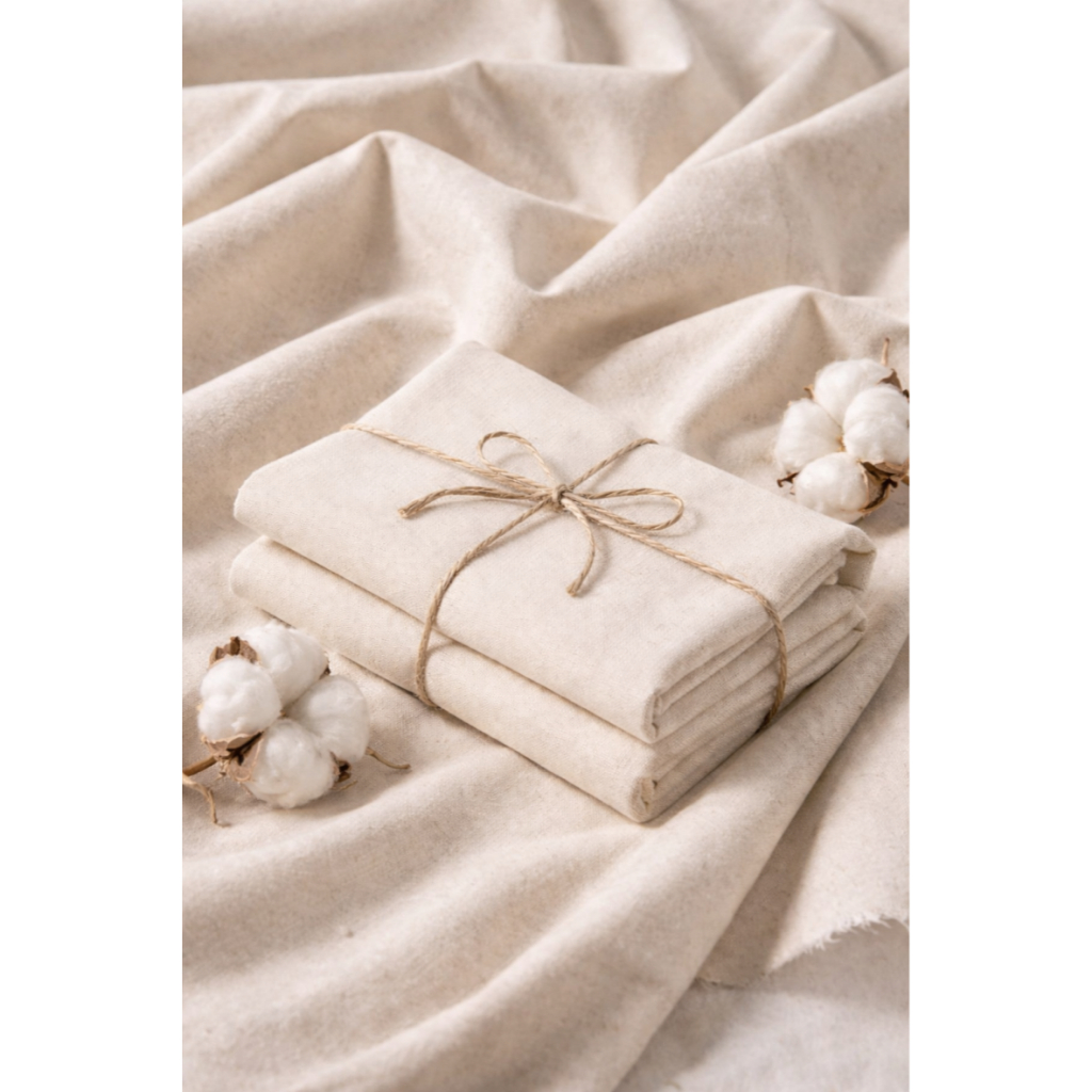 Tecido Algodão 100% Cru  Corte de 1 a 5 Metros | 