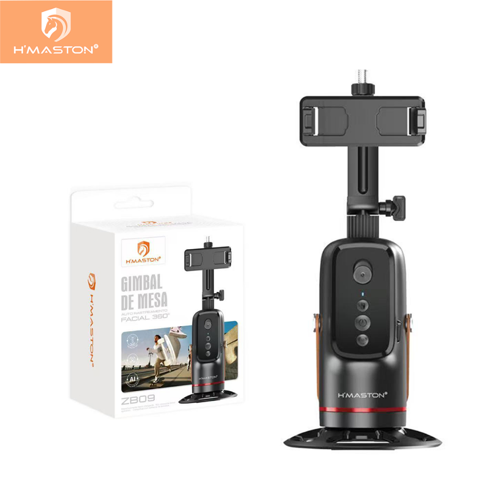 Hmaston ZB09 Gimbal de mesa com rastreamento facia