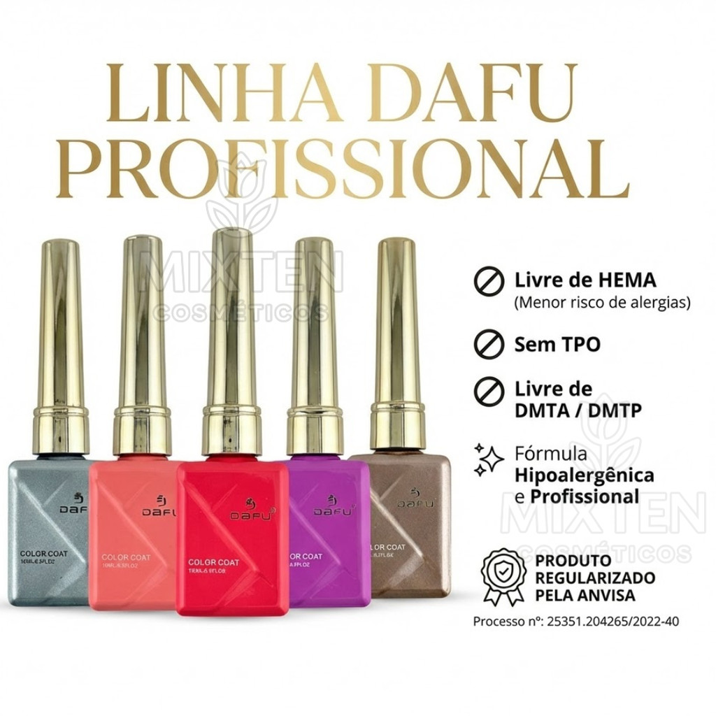 Esmalte em Gel Luxo Dafu 10ml  LINHA PROFISSIONAL 