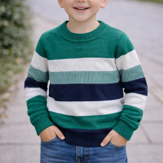Suéter Infantil Menino Tricot Inverno Blusa Trico