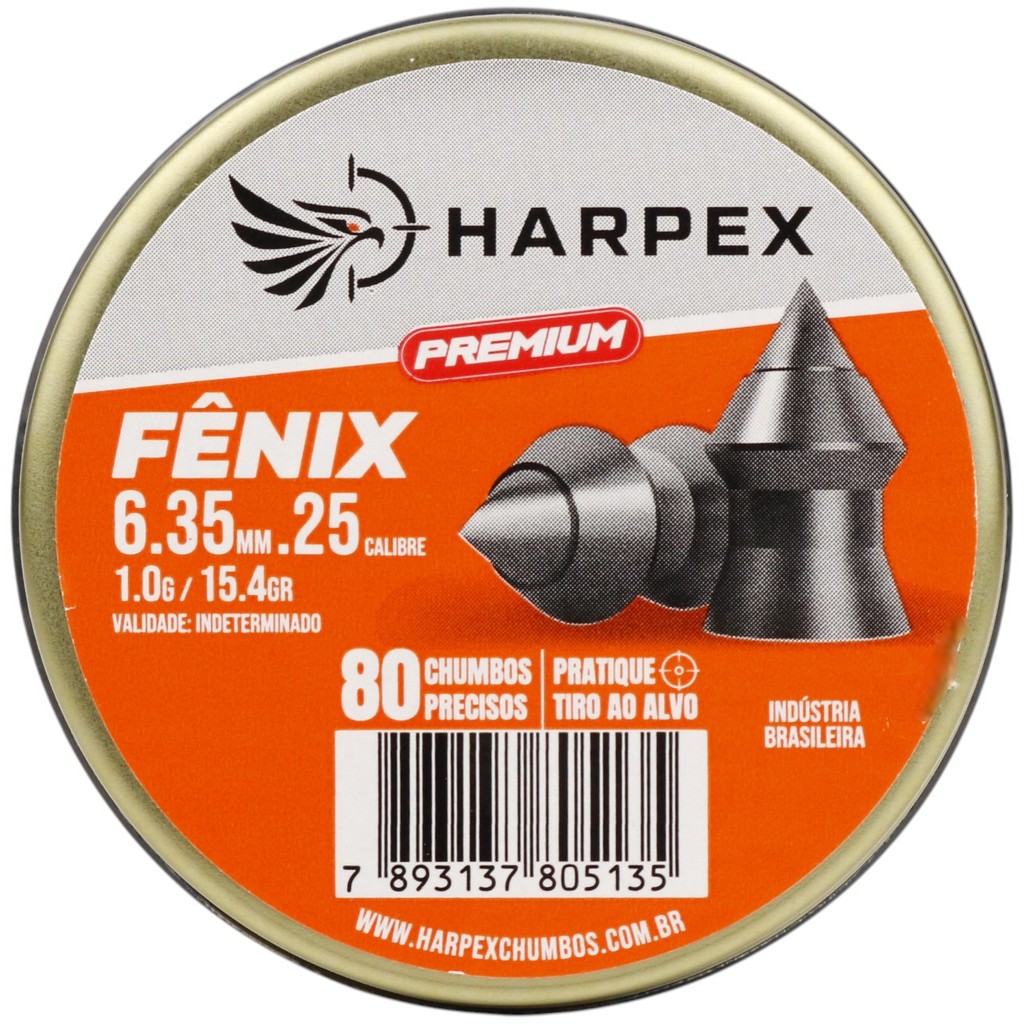 Chumbinho Harpex Fenix Premium Alta Perfuração 6