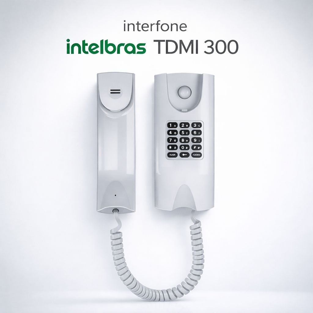 Interfone intelbras TDMI 300 – Branco –