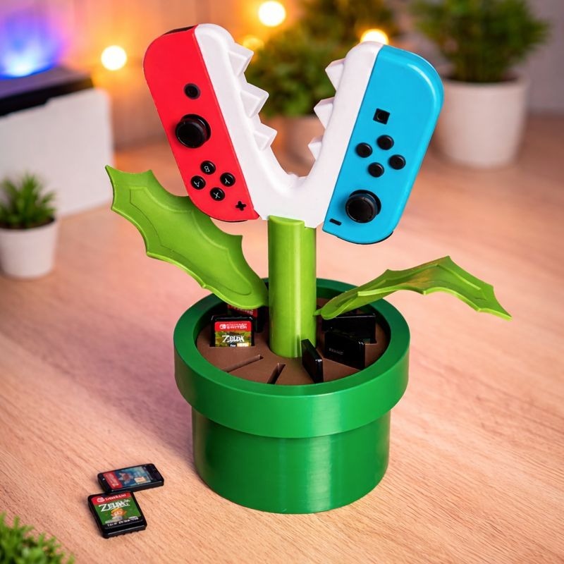 Suporte Controle Nintendo Switch Joy-Con Porta 10 