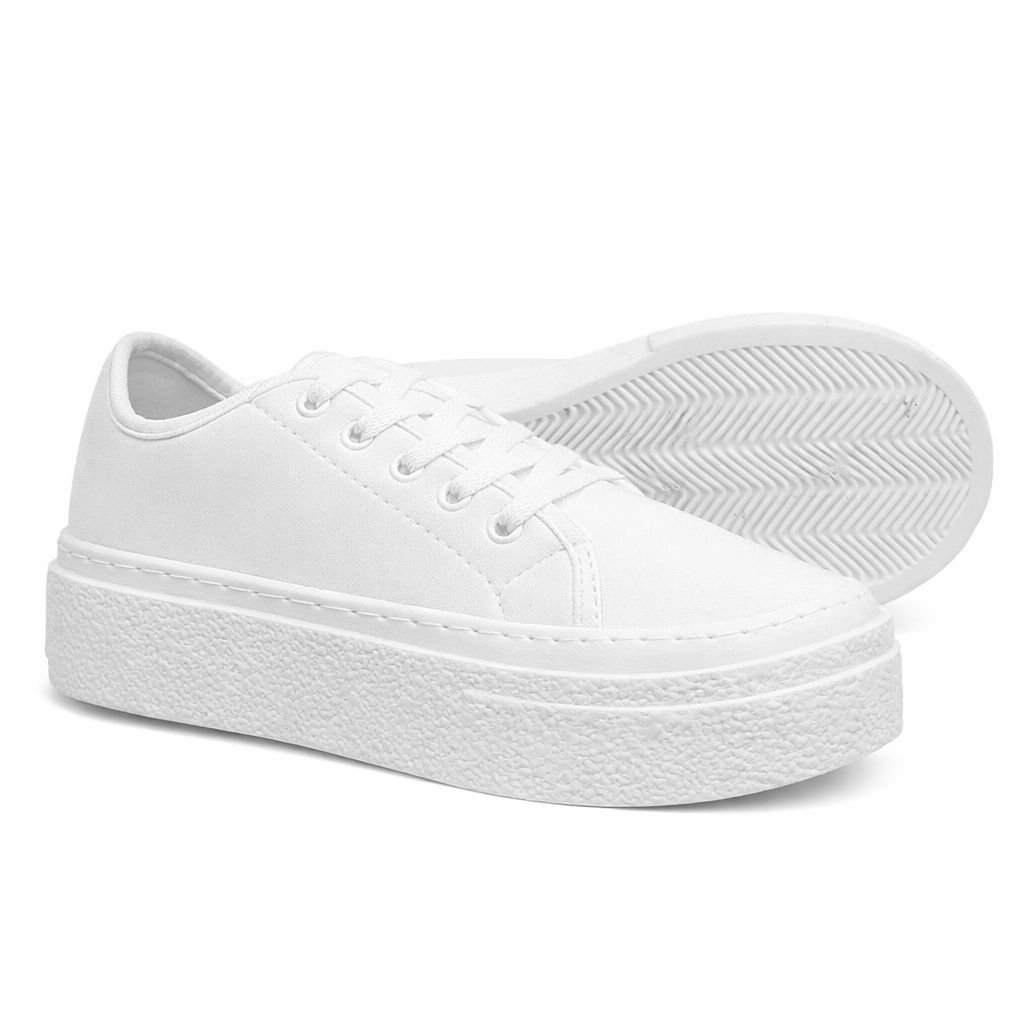 Tênis Feminino PLATAFORMA conforto bonito barato 