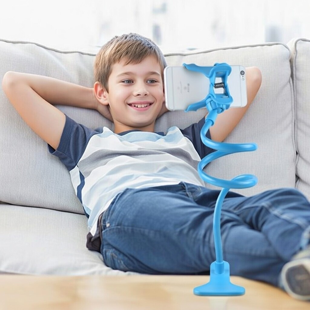 Suporte Celular Articulado Flexível Mesa Cama Pre