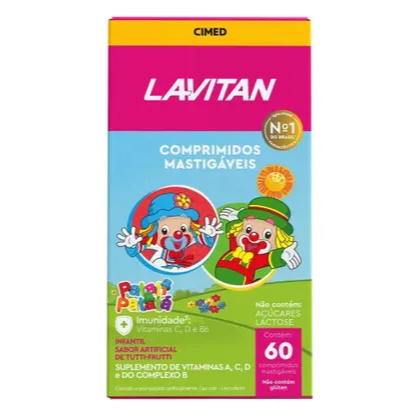 Lavitan Infantil Mastigável Patati Patatá de Tut